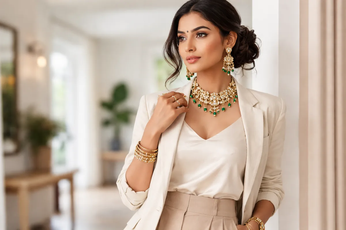 Comment intégrer les bijoux indiens traditionnels dans votre garde-robe moderne