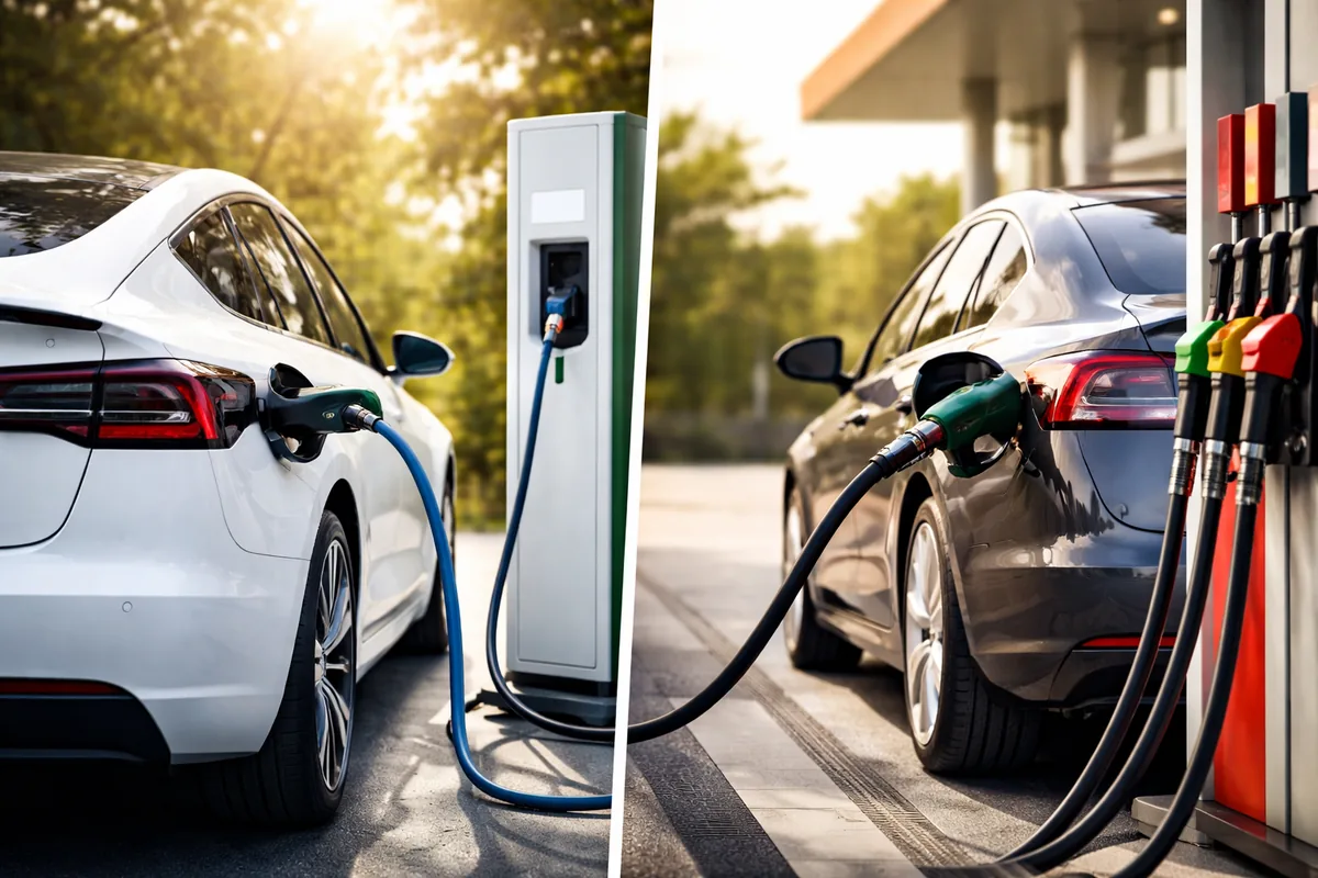 Les différences entre véhicules thermiques et électriques