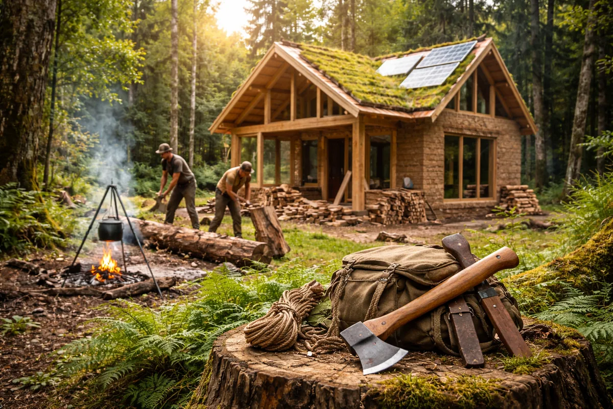 Quel est l'impact du bushcraft sur la construction de maisons écologiques ?