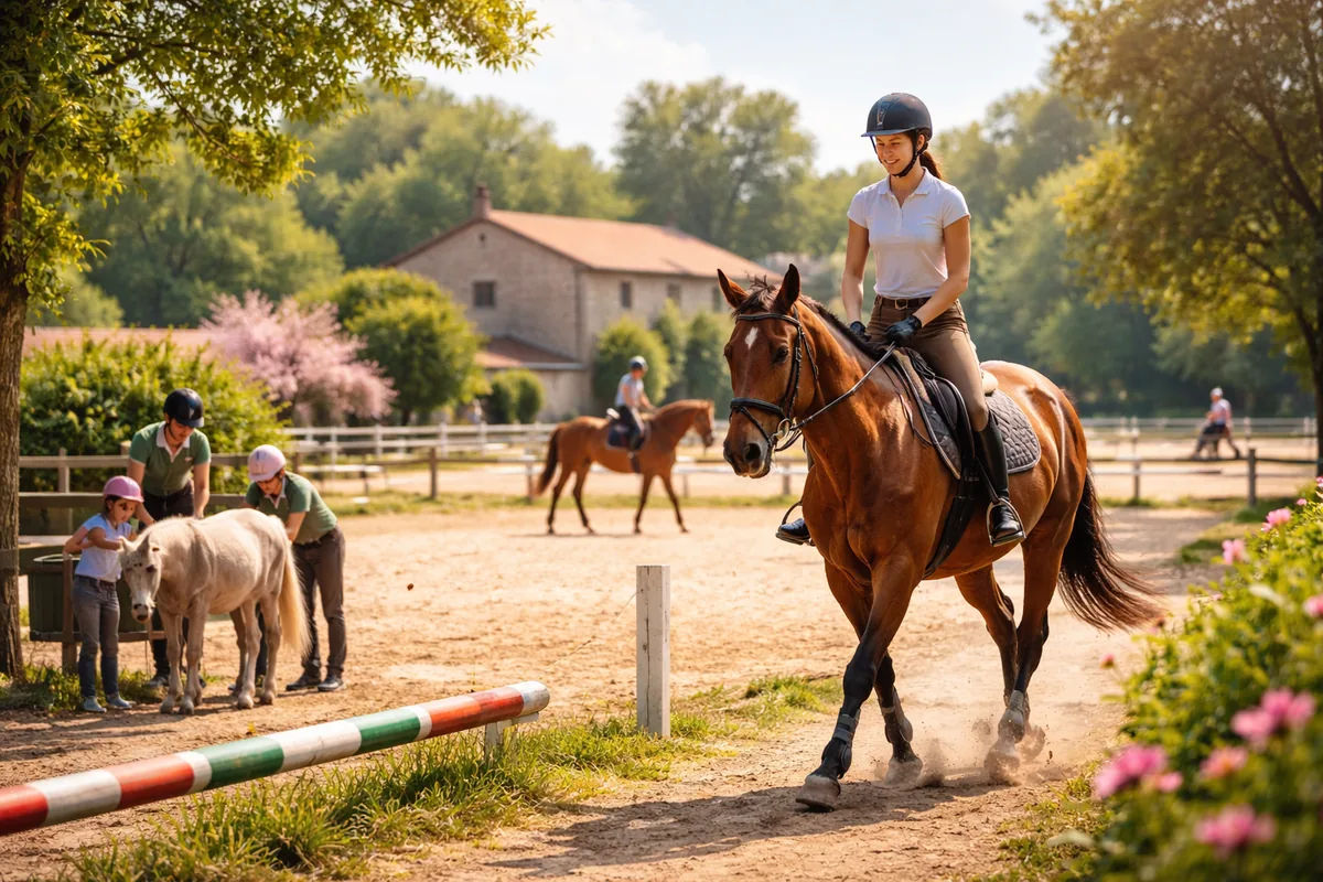 Comment pratiquer l'équitation en Charente à travers des centres équestres et des poney-clubs